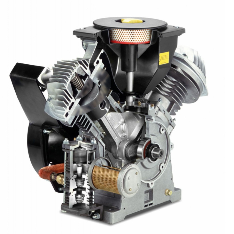 Фото Поршневой компрессор Atlas Copco LT 2-20SE (1ph) Block, артикул 8115420021