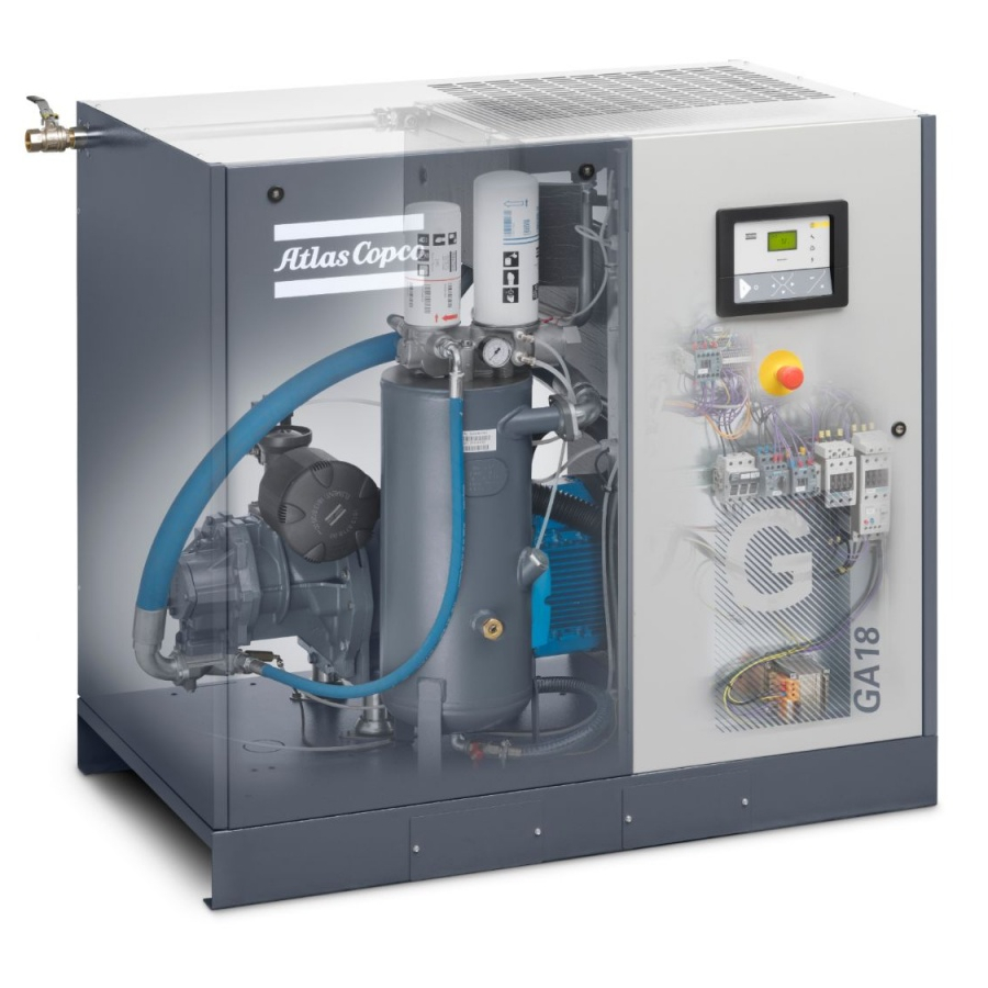 Фото Винтовой компрессор Atlas Copco GA 18 16P FM, артикул 8150058566