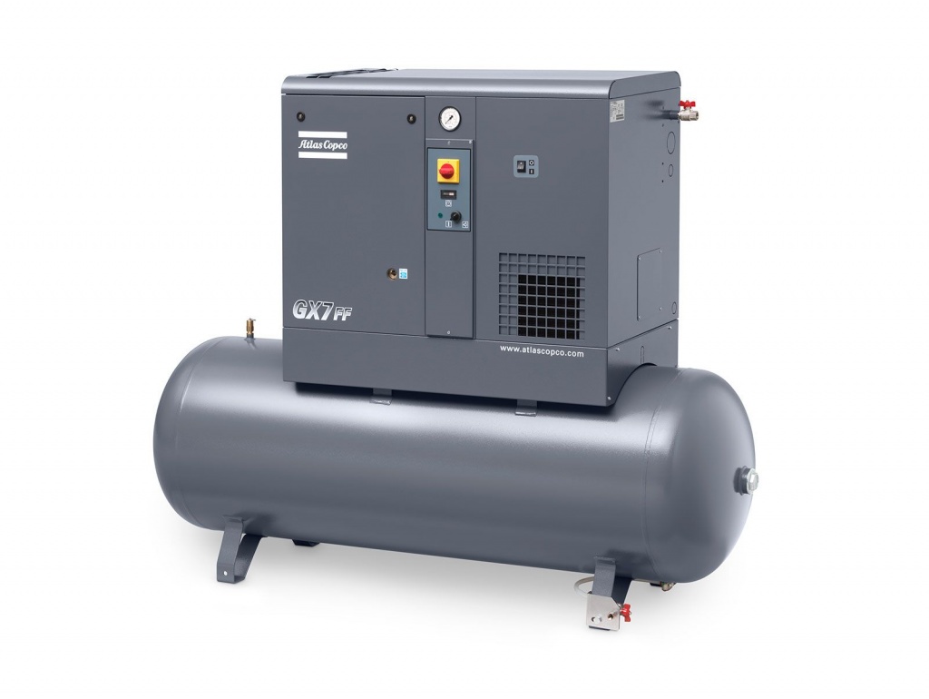 Фото Винтовой масляный компрессор Atlas Copco GX 7 10P, артикул 8152102623
