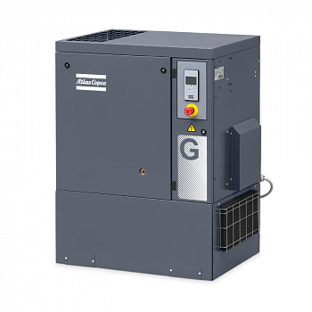 Фото Винтовой масляный компрессор Atlas Copco G 7 10P, без ресивера, без осушителя, артикул 8153289098
