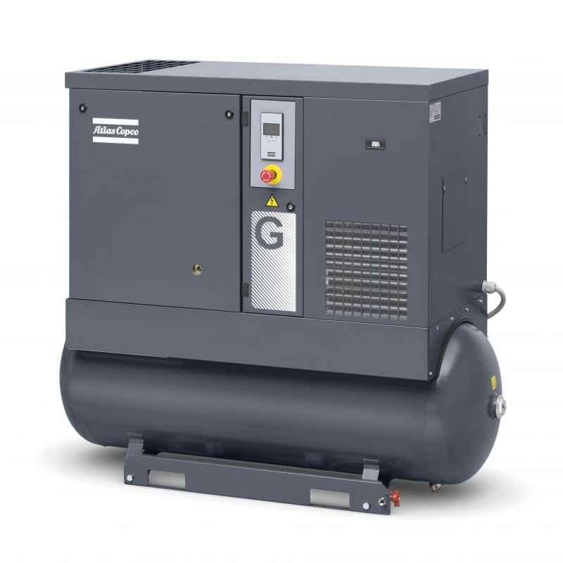 Фото Винтовой масляный компрессор Atlas Copco G 11 13P, без ресивера, без осушителя, артикул 8153289130