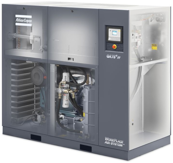 Фото Винтовой масляный компрессор Atlas Copco GA 75 8.5FF, артикул 8153587715