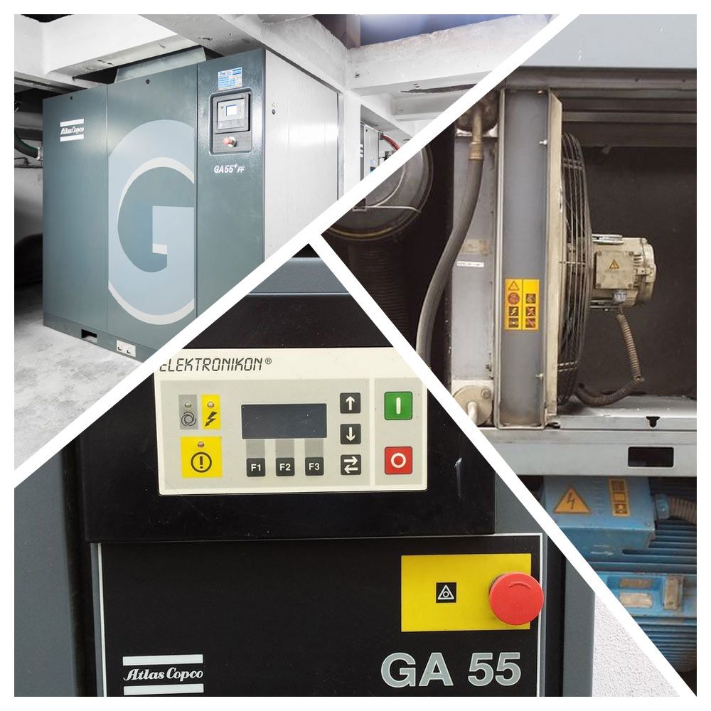 Фото Винтовой масляный компрессор Atlas Copco GA 55 8.5FF, артикул 8153587673