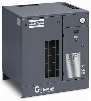 Фото Спиральный компрессор Atlas Copco SF 1 10P, без осушителя, артикул 8153610012