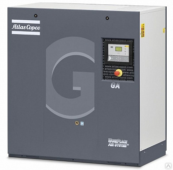 Фото Винтовой масляный компрессор Atlas Copco GA 37 10P, без осушителя, артикул 8153617181