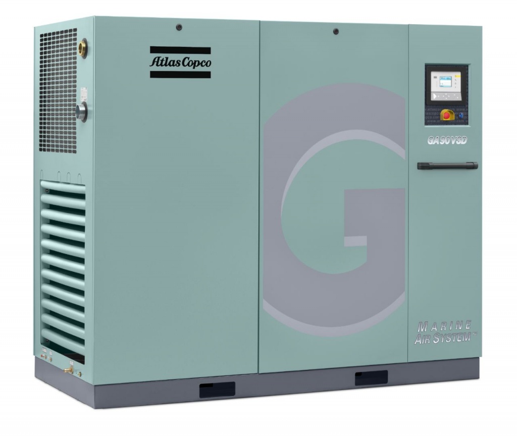 Фото Судовой компрессор Atlas Copco MAS+ GA 90 VSD 4
