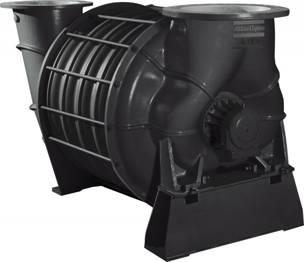 Фото Многоступенчатые центробежные нагнетательные и вакуумные воздуходувки Atlas Copco серии ZM