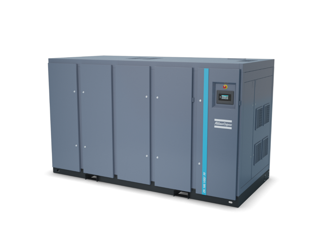 Фото Безмасляные ротационные винтовые компрессоры Atlas Copco серии ZR 160
