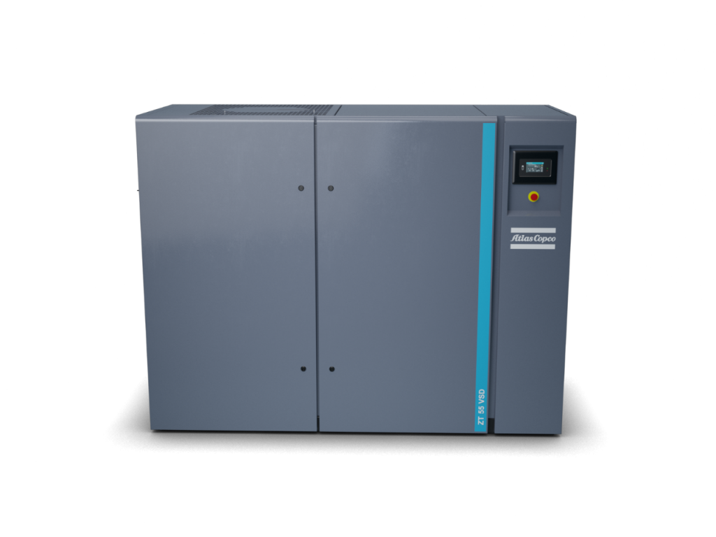 Фото Безмасляный ротационный зубчатый компрессор Atlas Copco ZT 55 - 10 FF