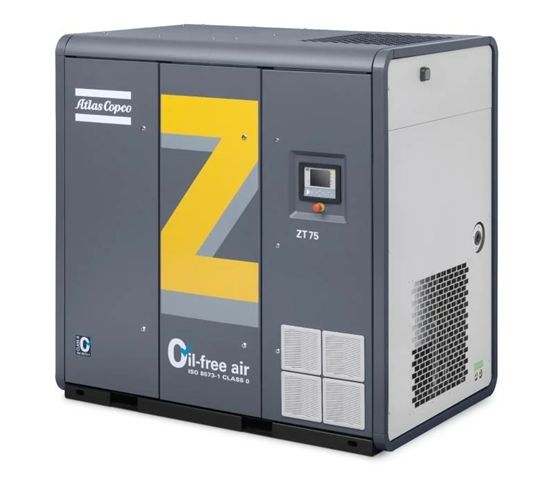 Фото Безмасляный ротационный зубчатый компрессор Atlas Copco ZT 75 - 8.6 FF